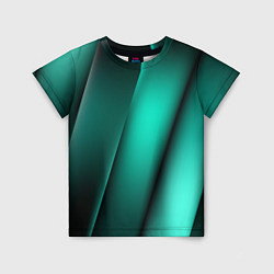 Детская футболка Emerald lines