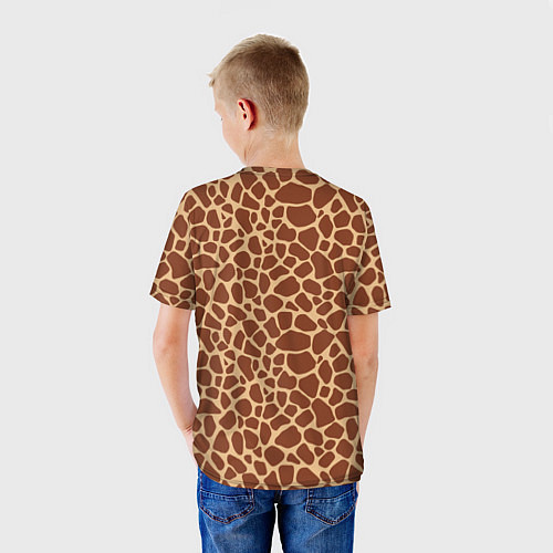 Детская футболка Жираф / 3D-принт – фото 4