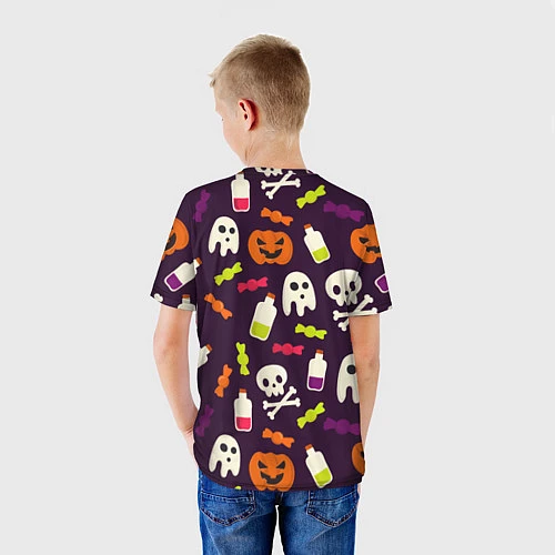 Детская футболка Halloween / 3D-принт – фото 4