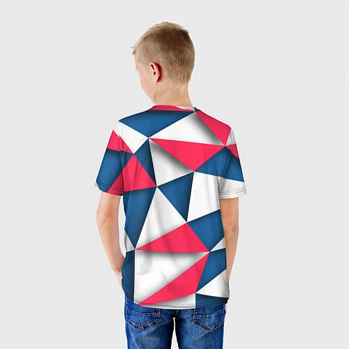 Детская футболка Geometry style / 3D-принт – фото 4
