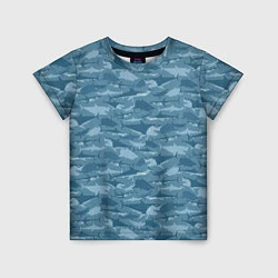 Детская футболка Мир акул