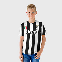 Футболка детская Juventus FC: Dybala Home 17/18, цвет: 3D-принт — фото 2