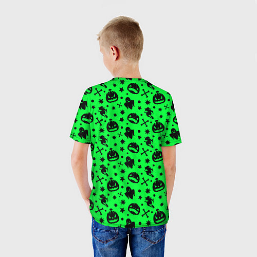 Детская футболка Хэллоуин кислота / 3D-принт – фото 4