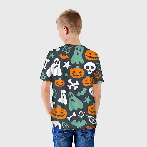 Детская футболка Halloween Monsters / 3D-принт – фото 4