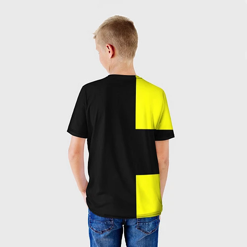 Детская футболка BVB FC: Black style / 3D-принт – фото 4