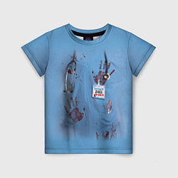 Детская футболка Костюм врача кровь