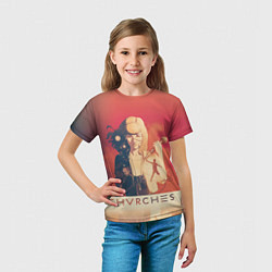 Футболка детская Chvrches Girl, цвет: 3D-принт — фото 2