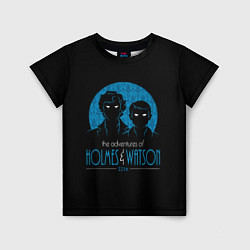 Детская футболка Холмс и Ватсон 221B
