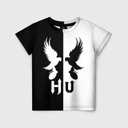 Детская футболка HU: Black & White