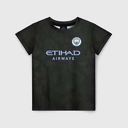 Детская футболка Man City FC: Black 17/18