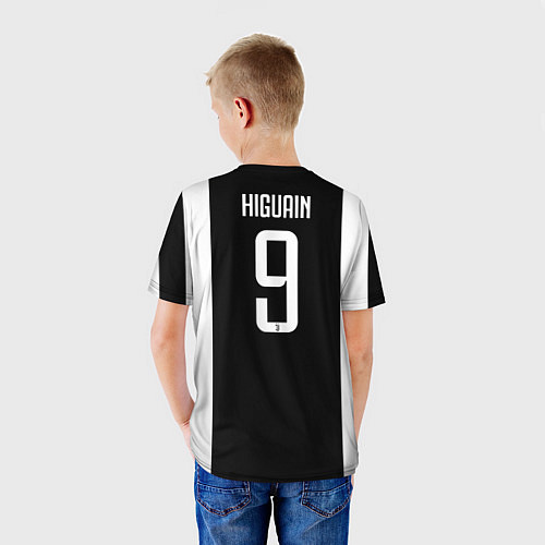 Детская футболка Juventus FC: Higuain Home 17/18 / 3D-принт – фото 4