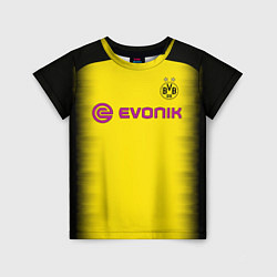 Футболка детская BVB FC: Aubameyang Away 17/18, цвет: 3D-принт