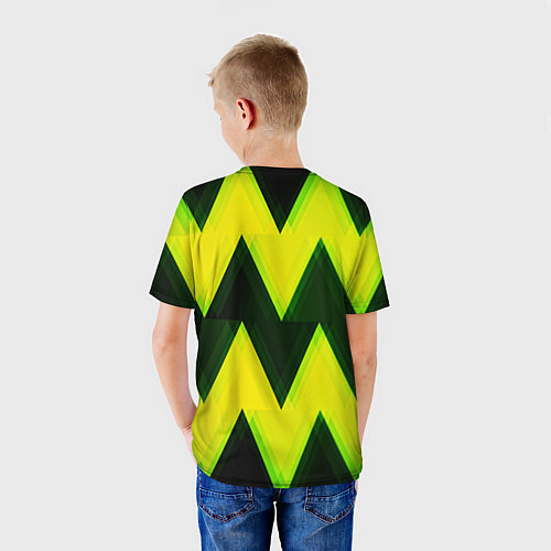Детская футболка Zigzag / 3D-принт – фото 4