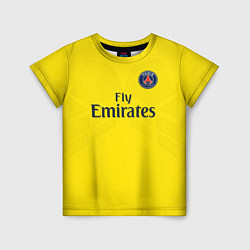 Футболка детская PSG FC: Mbappe Away 17/18, цвет: 3D-принт