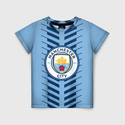 Футболка детская FC Manchester City: Creative, цвет: 3D-принт