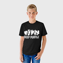 Футболка детская Deep Purple, цвет: 3D-принт — фото 2
