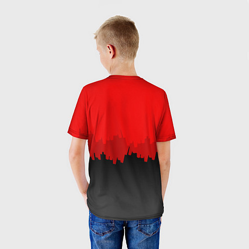 Детская футболка PUBG: City Blood / 3D-принт – фото 4