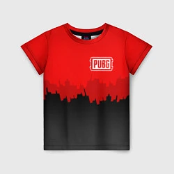 Детская футболка PUBG: City Blood