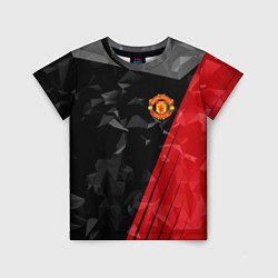 Детская футболка FC Manchester United: Abstract