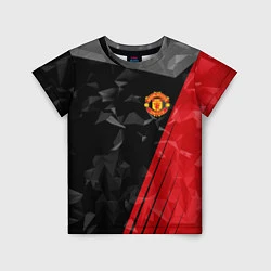 Детская футболка FC Manchester United: Abstract