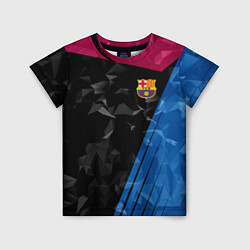 Детская футболка FC Barcelona: Abstract