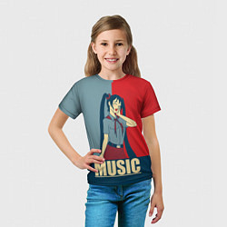 Футболка детская Everlasting Summer, цвет: 3D-принт — фото 2