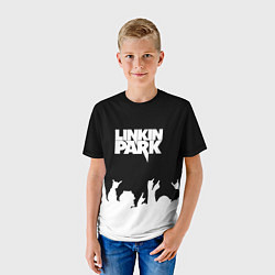 Футболка детская Linkin Park: Black Rock, цвет: 3D-принт — фото 2