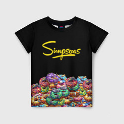 Детская футболка Simpsons Donuts