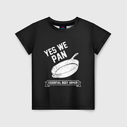Детская футболка Yes We Pan