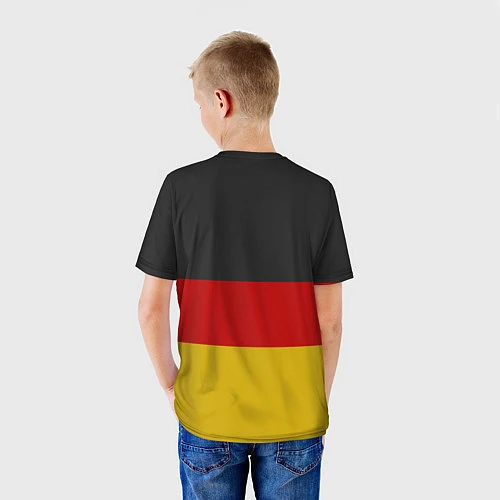 Детская футболка Сборная Германии / 3D-принт – фото 4