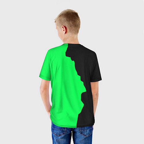 Детская футболка Крепкий скалолаз / 3D-принт – фото 4