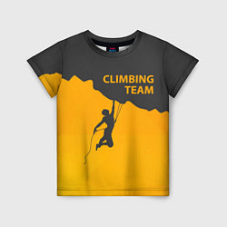 Детская футболка Climbing Team
