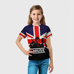 Футболка детская Muse UK, цвет: 3D-принт — фото 2