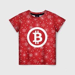 Детская футболка Bitcoin: New Year