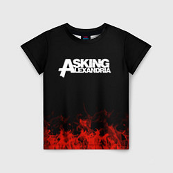 Футболка детская Asking Alexandria: Flame, цвет: 3D-принт