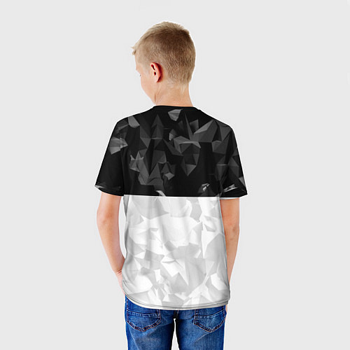 Детская футболка Bitcoin: Poly Style / 3D-принт – фото 4