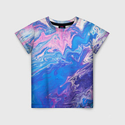 Детская футболка Tie-Dye Blue & Violet