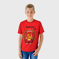 Футболка детская Людмила из СССР, цвет: 3D-принт — фото 2