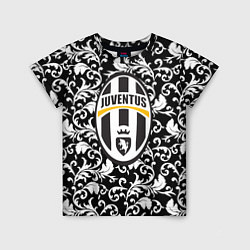 Детская футболка FC Juventus: Floral Logo