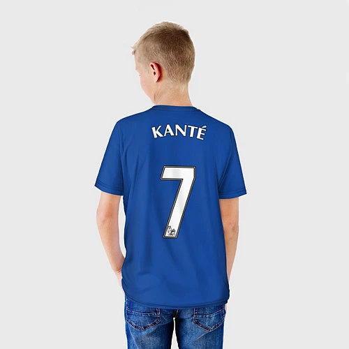 Детская футболка ФК Челси: Нголо Канте 18 / 3D-принт – фото 4