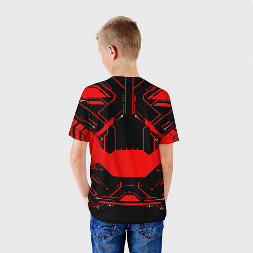 Детская футболка CS:GO - Кирилл / 3D-принт – фото 4
