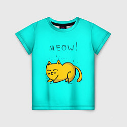 Детская футболка Meow-meow