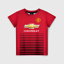 Детская футболка FC Manchester United: Away 18/19