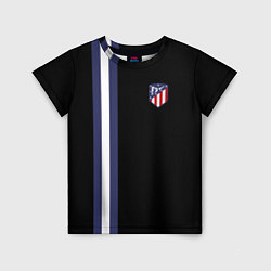 Детская футболка FC Atletico Madrid: Blue Line