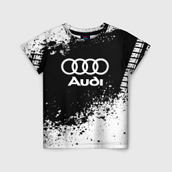 Детская футболка Audi: Black Spray