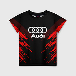Футболка детская Audi: Red Anger, цвет: 3D-принт