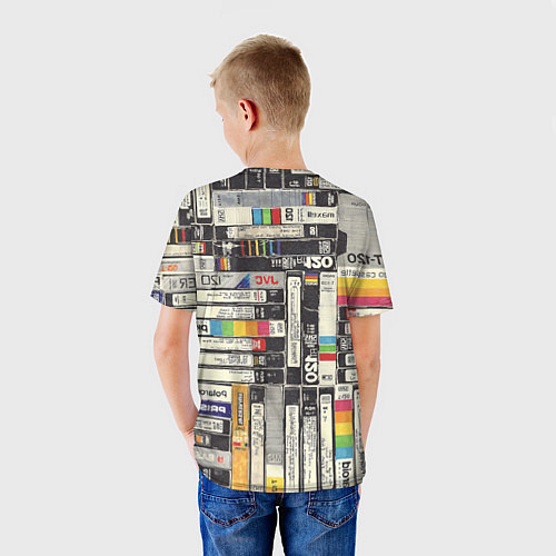 Детская футболка VHS-кассеты / 3D-принт – фото 4