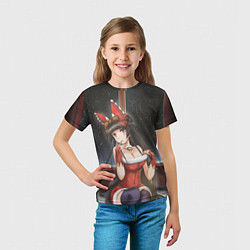 Футболка детская Jieitai Kanochi Nite, цвет: 3D-принт — фото 2