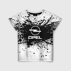 Футболка детская Opel: Black Spray, цвет: 3D-принт