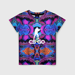 Детская футболка CS:GO Violet Hyper Beast